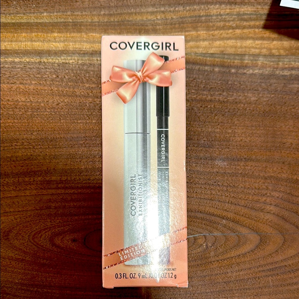 COVERGIRL Limited Edition Mascara and Eyeliner Set - Silver and Black